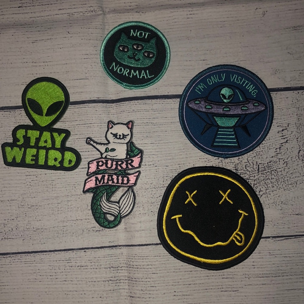 Lot of Iron on Patches